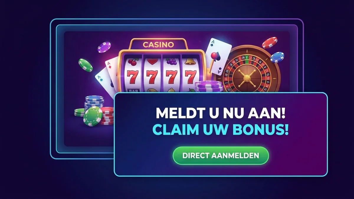 Aanmelden met bonus
